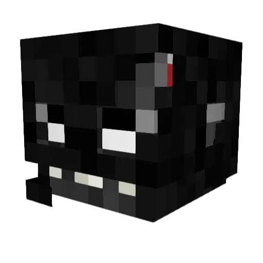 TacoPolice Minecraft avatar head, 3D render