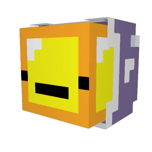 TacoSciences Minecraft avatar head, 3D render