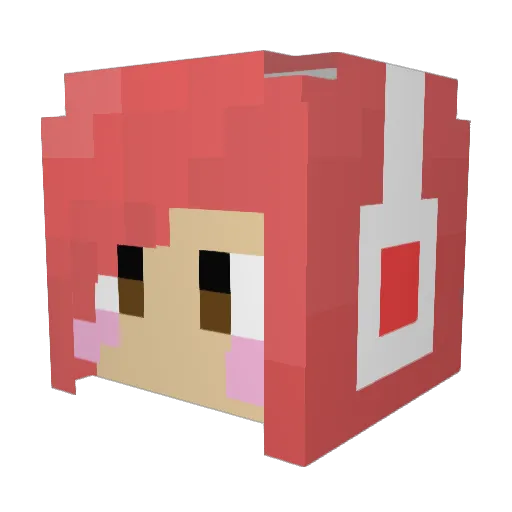 Taco_0519 Minecraft avatar head, 3D render