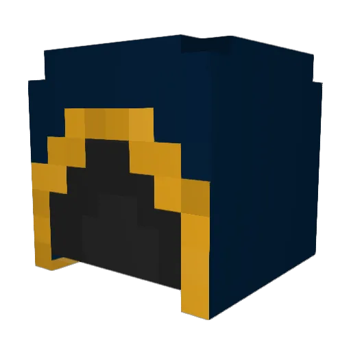 Tacomeister2004 Minecraft avatar head, 3D render