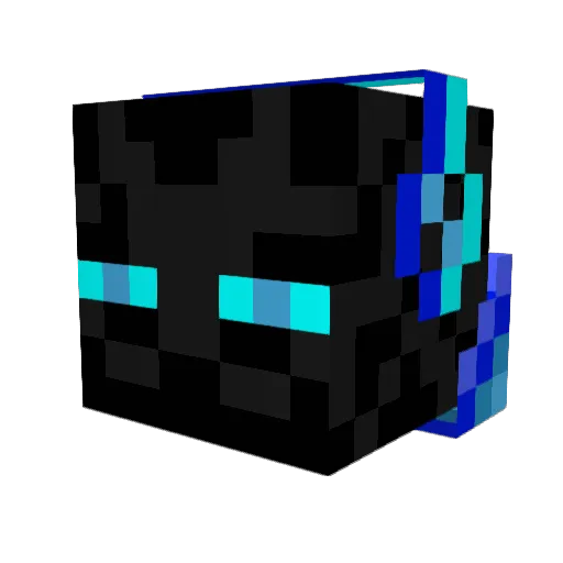 Taconite_12 Minecraft avatar head, 3D render