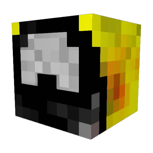 Tacos75 Minecraft avatar head, 3D render