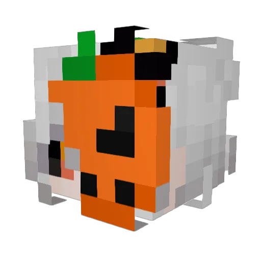 Tact_ic Minecraft avatar head, 3D render