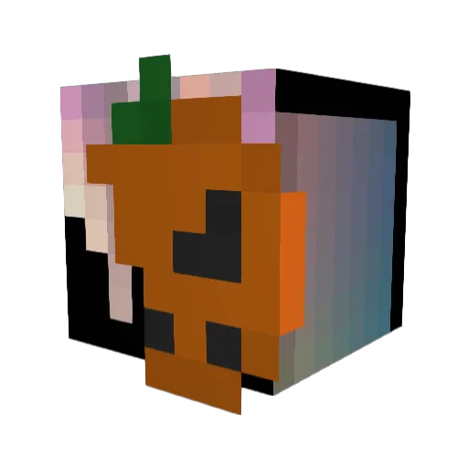 Tactic6 Minecraft avatar head, 3D render