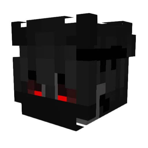 TacticalDanish Minecraft avatar head, 3D render
