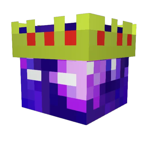 TacticalGst Minecraft avatar head, 3D render