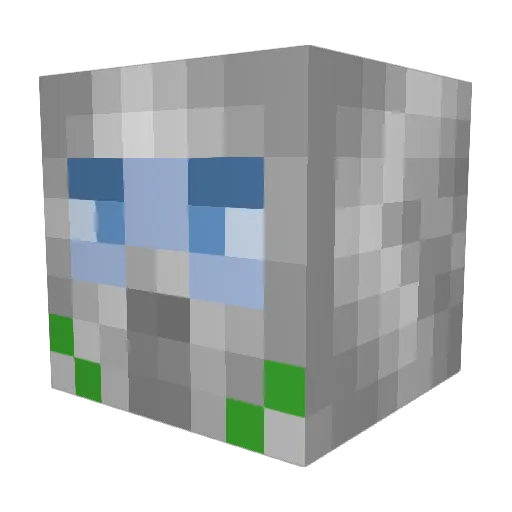 TacticalJokester Minecraft avatar head, 3D render