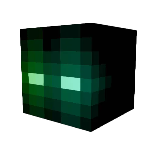 TacticalMyst Minecraft avatar head, 3D render