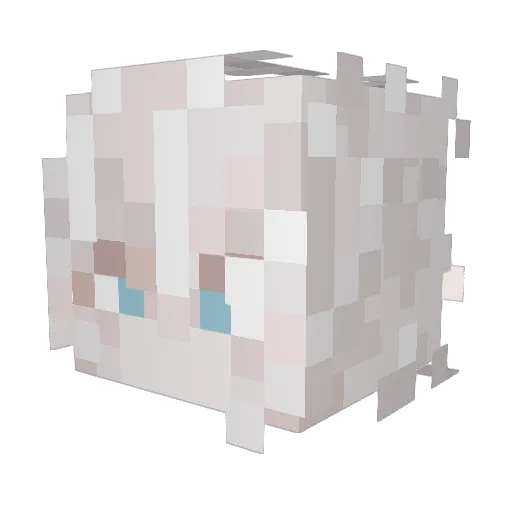 TacticalTarkus Minecraft avatar head, 3D render