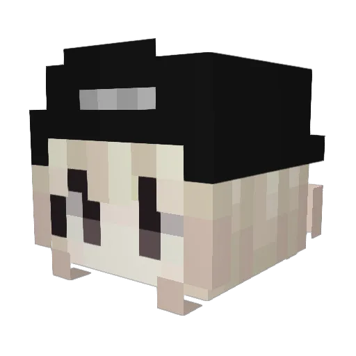 TacticalViper Minecraft avatar head, 3D render