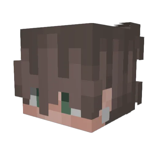 Tactical_Chumm Minecraft avatar head, 3D render