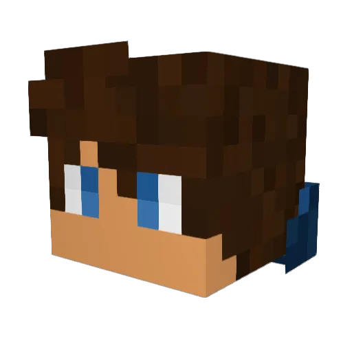Tactical_Jack0 Minecraft avatar head, 3D render