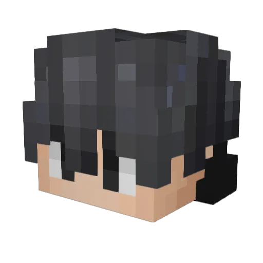 TacticsSZN Minecraft avatar head, 3D render