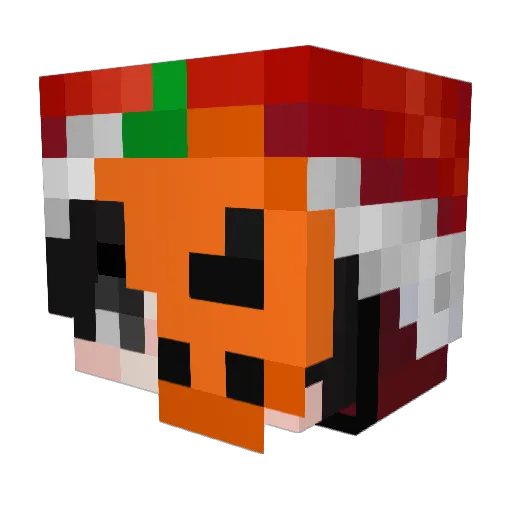 TadeGameChanel Minecraft avatar head, 3D render