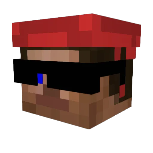 Tadeasko969 Minecraft avatar head, 3D render