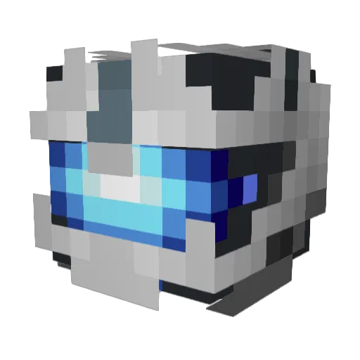 Tadn Minecraft avatar head, 3D render