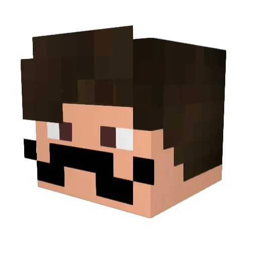 Minecraft-Avatar von TaejinKae: Kopf als 3D-Render