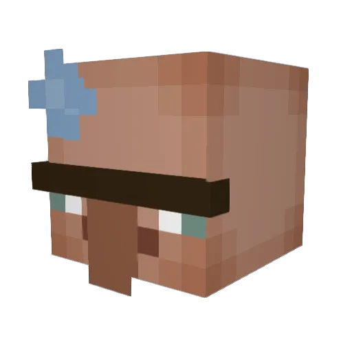 Taekutza3 Minecraft avatar head, 3D render