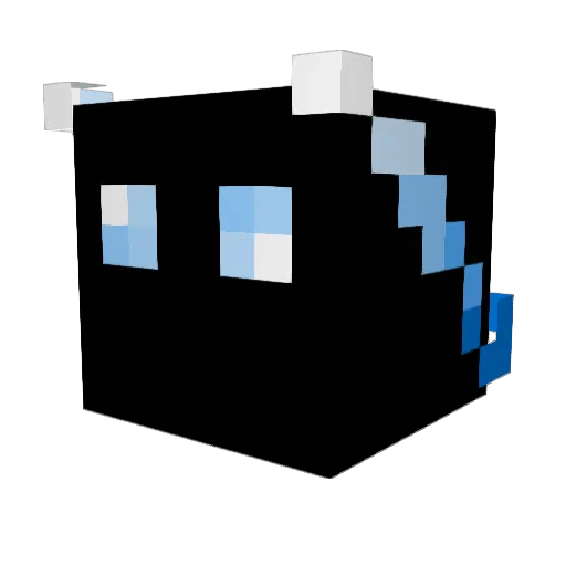 TaelorMan345 Minecraft avatar head, 3D render