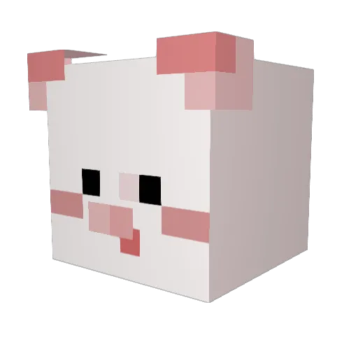 Taewon_0 Minecraft avatar head, 3D render