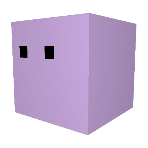 Taffy_06 Minecraft avatar head, 3D render