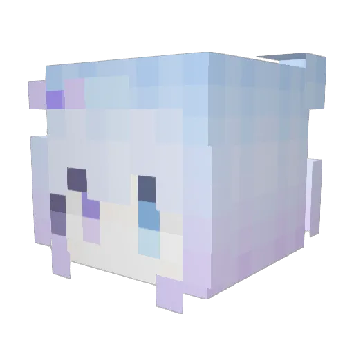 Tafuto22 Minecraft avatar head, 3D render