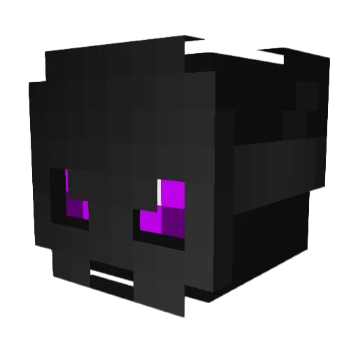 Tag_Shai Minecraft avatar head, 3D render