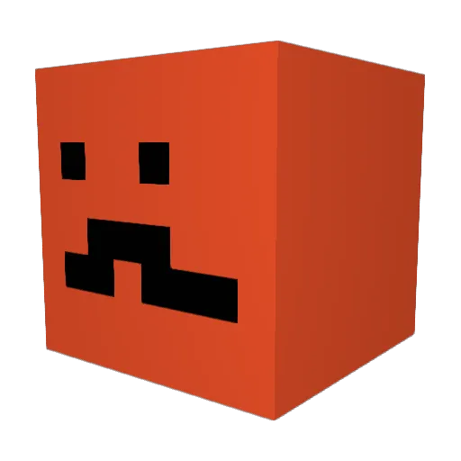 TaiTheRai Minecraft avatar head, 3D render