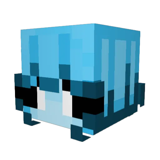 Tails913 Minecraft avatar head, 3D render