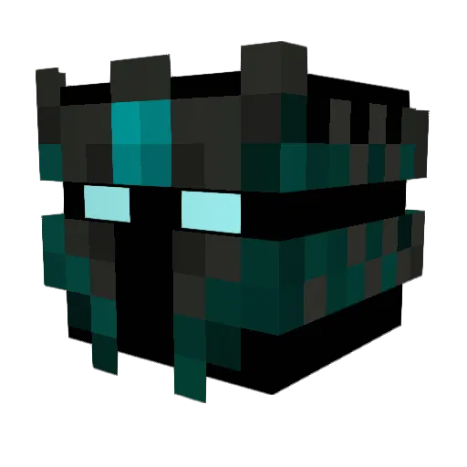 Taine1322 Minecraft avatar head, 3D render