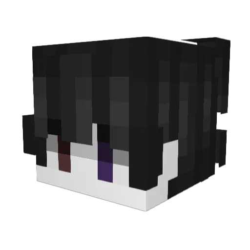 Tainyy_ Minecraft avatar head, 3D render