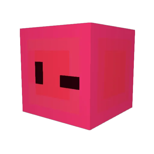 Taipy_ Minecraft avatar head, 3D render