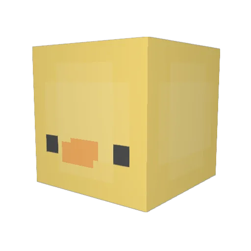 Taisa1112 Minecraft avatar head, 3D render