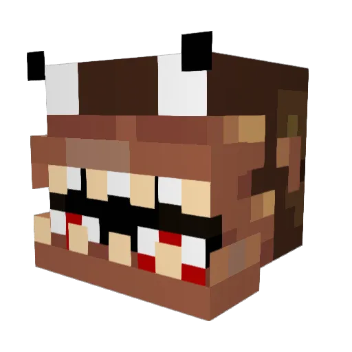 Taiyaki5124 Minecraft avatar head, 3D render