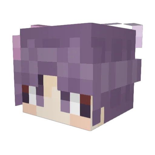 Taiyaki_hr Minecraft avatar head, 3D render