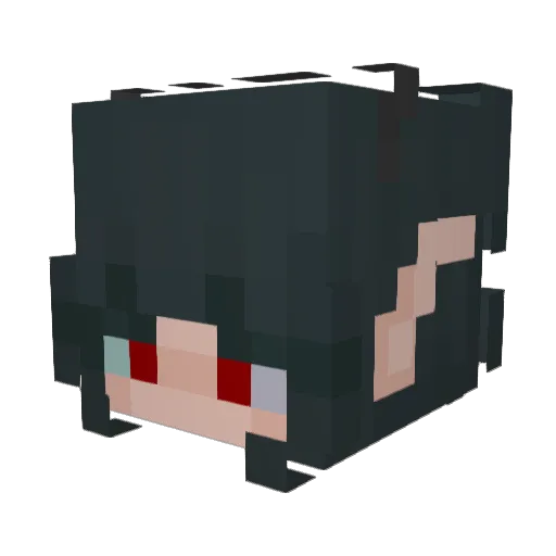 Taiyan17 Minecraft avatar head, 3D render