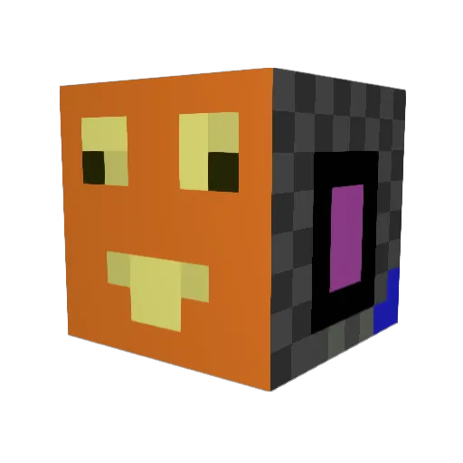 Taiyano Minecraft avatar head, 3D render