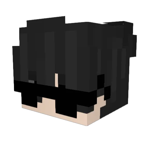 Taiyo9095 Minecraft avatar head, 3D render