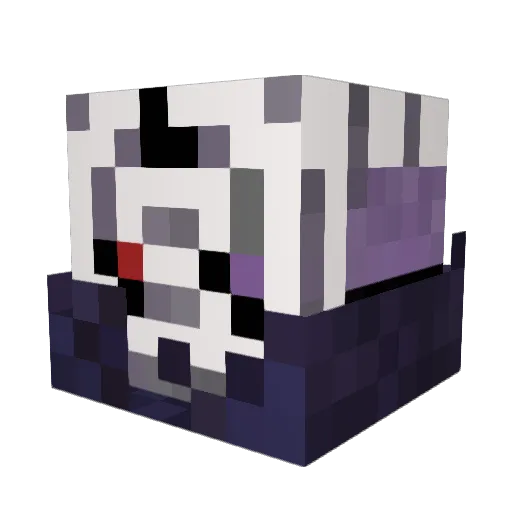 Taizen94 Minecraft avatar head, 3D render