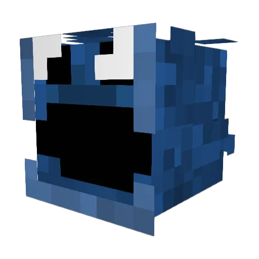 TajHix Minecraft avatar head, 3D render