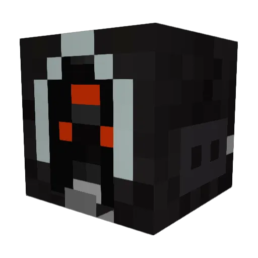 Tajidan Minecraft avatar head, 3D render