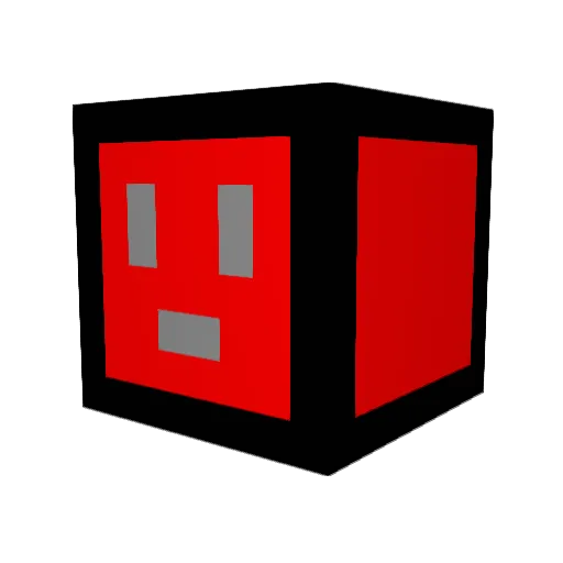 Takapole Minecraft avatar head, 3D render