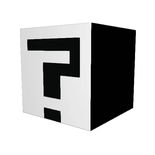 Takarisama Minecraft avatar head, 3D render