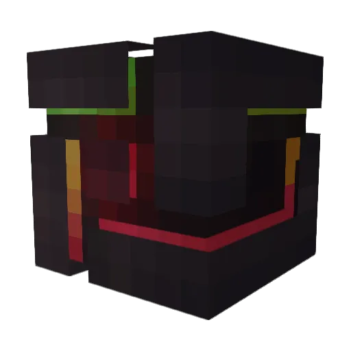 Takatis Minecraft avatar head, 3D render