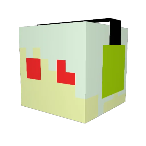 Takatsuki_mf Minecraft avatar head, 3D render