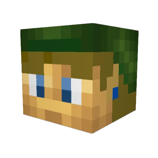 Take_A_Breath Minecraft avatar head, 3D render