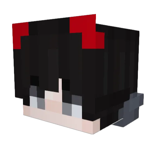 Takeru110611 Minecraft avatar head, 3D render