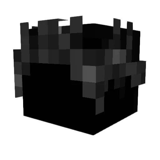 Takker0 Minecraft avatar head, 3D render