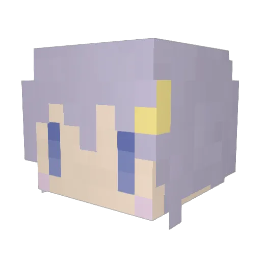 Taku_751 Minecraft avatar head, 3D render