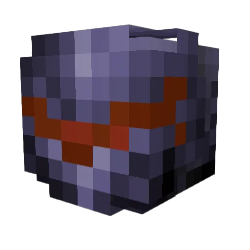 TakushinJ9 Minecraft avatar head, 3D render